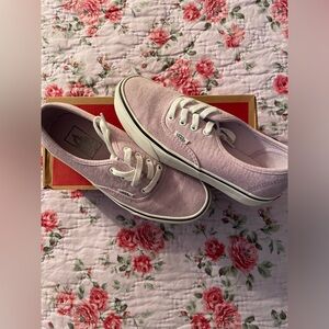 Vans Authentic Women’s Jersey Sneakers in Lavender Fog - size 7